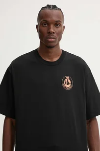 Vans t-shirt bawełniany męski kolor czarny z nadrukiem VN000KTJBLK1 - Koszulki męskie - miniaturka - grafika 1