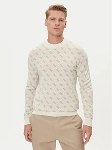 Guess Sweter M5YR10 Z3OE2 Écru Regular Fit - Swetry męskie - miniaturka - grafika 1
