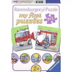 Ravensburger moje pierwsze puzzle Pojazdy ratownicze - Puzzle - miniaturka - grafika 1