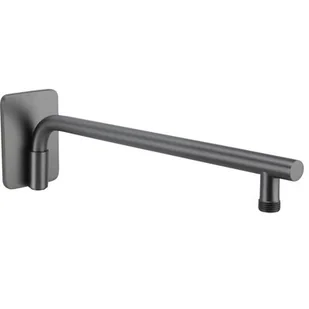 Deante Cascada Titanium Wylewka ścienna ruchoma Titanium NAC_D40K - Deszczownice - miniaturka - grafika 1