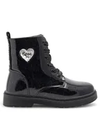 Buty dla chłopców - Nelli Blu Botki CMYF0068H-02A Czarny - miniaturka - grafika 1