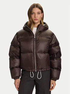 Tommy Hilfiger Kurtka puchowa WW0WW46541 Brązowy Regular Fit - Kurtki damskie - miniaturka - grafika 1