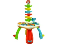 Zabawki interaktywne dla dzieci - EDUKACYJNY STOLIK ZJEŻDŻALNIA DLA PIŁECZEK - miniaturka - grafika 1