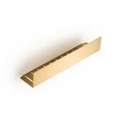 Półki łazienkowe - HOZZE 100-033G LORI GOLD półka prysznicowa  ZŁOTY SZCZOTKOWANY - miniaturka - grafika 1