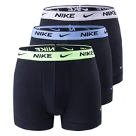 Majtki męskie - Męskie Bokserki NIKE TRUNK 3PK 0000KE1008HWV – Czarny - miniaturka - grafika 1