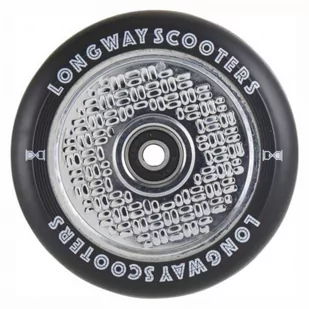 Longway Longway Fabugrid 110mm kółko do hulajnogi wyczynowej Chrome 50407 - Akcesoria do skatingu - miniaturka - grafika 1