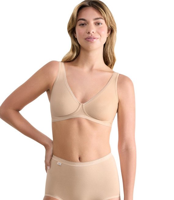 Sloggi biustonosz miękki bez fiszbin Basic+ Soft Bra-90C