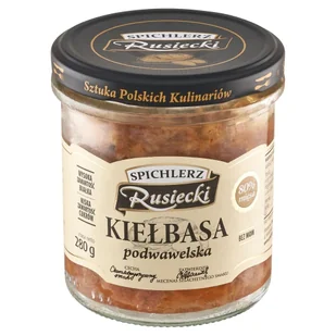 Spichlerz Rusiecki PODWAWELSKA KIEŁBASA 280G zakupy dla domu i biura! 13292081 - Pasztet i przetwory mięsne - miniaturka - grafika 1