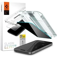 Szkła hartowane na telefon - Szkło hartowane SPIGEN Glas.TR EZ Fit Privacy do Apple iPhone 15 - miniaturka - grafika 1