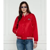 Kurtki damskie - Guess Jeans Kurtka bomber VARSITY Regular Fit - miniaturka - grafika 1