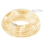 Oświetlenie świąteczne - Wąż świetlny 50 diod LED biały ciepły, 5 m, programator 8 trybów CL0857 - miniaturka - grafika 1