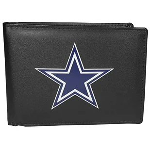 NFL Siskiyou Sports męski Dallas kowboje dwustronny portfel duże logo jeden rozmiar czarny - Portfele - miniaturka - grafika 1
