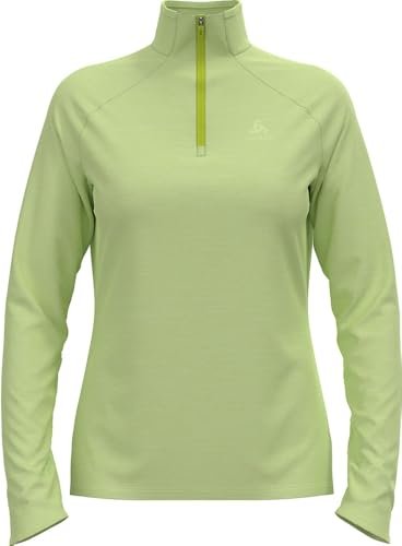 Odlo Koszulka do biegania damska z długim rękawem Essential Thermal I Sport Top I koszulka sportowa I Midlayer I koszulka fitness