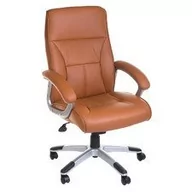 Fotele i krzesła biurowe - Fotel ergonomiczny CorpoComfort BX-5085B Brązowy - miniaturka - grafika 1