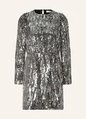 Sukienki - Selected Sukienka Koktajlowa Z Cekinami silber - miniaturka - grafika 1
