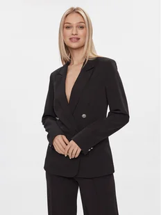 Guess Marynarka Amanda W4RN41 WFWX2 Czarny Regular Fit - Marynarki i żakiety damskie - miniaturka - grafika 1