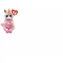 Ty Beanie Babies-Pluszowe Skylar la Jednorożec 15 cm, różowy, TY40547 TY40547