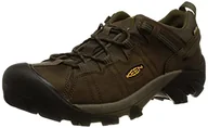 Buty trekkingowe męskie - KEEN Męskie buty trekkingowe Targhee 2 wodoodporne szerokie, Stołówka ciemnooliwkowa - 38 EU - miniaturka - grafika 1