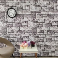 Inne mocowania - Panele ścienne 3D, wzór jasnoszarej cegły, 10 szt., EPS - miniaturka - grafika 1