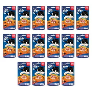 Przysmak dla kota FELIX Play Tubes Kurczak i wątróbka 16 x 50 g - Przysmaki dla kotów - miniaturka - grafika 1