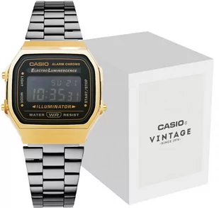 Zegarek Casio Classic A-168WEGB-1BEF - Zegarki męskie - miniaturka - grafika 2