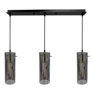 Padova lampa wisząca 3xE27 czarna ML1073 - Lampy sufitowe - miniaturka - grafika 1