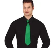 Gadżety na imprezę - Krawat Zielony Św. Patryk - miniaturka - grafika 1