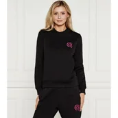 Bluzy damskie - Karl Lagerfeld Bluza ikonik 2.0 jelly Oversize fit - miniaturka - grafika 1