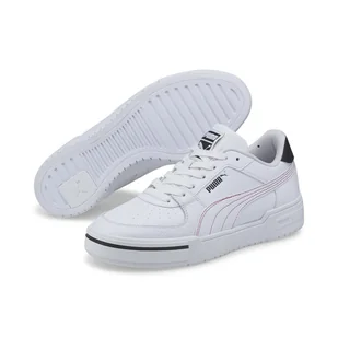 Męskie Sneakersy PUMA CA PRO TUMBLE PUMA WHITE-CHILI OIL-PUMA 38421501 – Biały - Sneakersy męskie - miniaturka - grafika 1