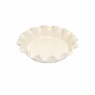 Formy do ciast - Naczynie do pieczenie z falbaną - 27cm - kremowy kod: EH026187 - miniaturka - grafika 1