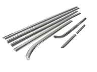 Akcesoria tuningowe - Listwy pod szyby boczne Ford Focus 3 2011+ Sedan - miniaturka - grafika 1