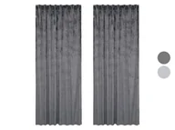 Zasłony - LOOKS by Wolfgang Joop Komplet 2 zasłon welurowych, 135 x 245 cm - miniaturka - grafika 1