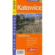 Pozostałe książki - Katowice. Plan miasta w skali 1:20 000 - miniaturka - grafika 1