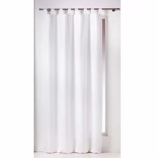 Douceur d'Intérieur douceur D l'intérieur  1600515, zasłona, 140x260 cm, przechodniów Essentiel, poliester kolorów uni, biały 1600515 - Zasłony - miniaturka - grafika 1