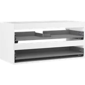 Szafki łazienkowe - Mexen Box-A korpus szafki podumywalkowej 100 cm, 2 szuflady, biały mat - 91AX0-1000-470-2-01 - miniaturka - grafika 1