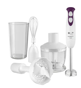 Scarlett, Blender ręczny SC-HB42M4, 750W, biały - Blendery ręczne - miniaturka - grafika 1
