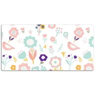 Podkładki na biurko - Duża podkładka na biurko Malowane wróbelki 120x60cm, Dywanomat - miniaturka - grafika 1