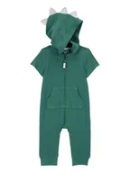 Pajacyki dla niemowląt - carter's Kombinezon w kolorze zielonym - miniaturka - grafika 1