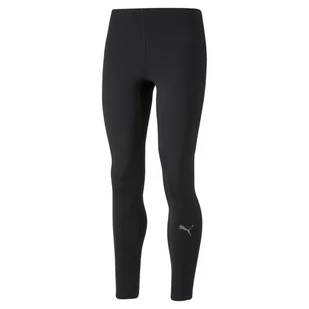 Legginsy męskie Puma Run Brushed czarne 52243201 - Legginsy - miniaturka - grafika 1