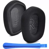 Akcesoria do słuchawek - Nauszniki Pady Gąbki Nakładki Do Logitech G733 G335 Czarne Hq - miniaturka - grafika 1