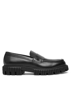 Baldinini Loafersy U5B114P1VITE0000 Czarny - Półbuty męskie - miniaturka - grafika 1