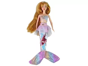 Lalka Dla Dzieci Emily Syrenka Różowa Akcesoria - Lalki dla dziewczynek - miniaturka - grafika 2