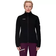 Kurtki damskie - Mammut Damska kurtka 1014 Midlayer Aconcagua, czarna, regular, czarny, S - miniaturka - grafika 1