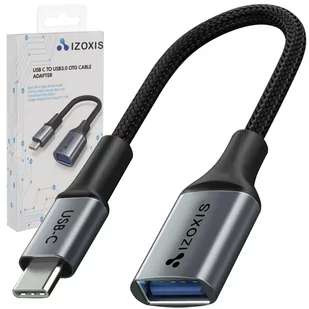 Adapter USB 3.0 USB Typ-C USB-C Przejściówka OTG IZOXIS - Adaptery i przejściówki Adapter USB 3.0 USB Typ-C USB-C Przejściówka OTG IZOXIS - Adaptery i przejściówki - miniaturka - grafika 1