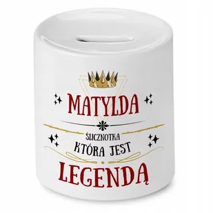 Skarbonka Dla Matyldy Idealny Urodziny Prezent z Nadrukiem ze Zdjęciem - Skarbonki - miniaturka - grafika 1