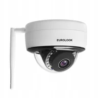 Kamery IP - Zewnętrzna Kamera Kopułowa IP Wi-Fi EUROLOOK EDW-5028KW - miniaturka - grafika 1
