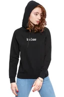 Bluzy damskie - Bluza Lee Damska Hoodie  Black L53Wtx01-4Xl - miniaturka - grafika 1