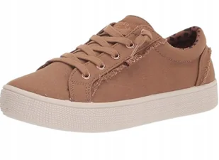 SKECHERS TRAMPKI DAMSKIE BRĄZOWE NISKIE 39 JRI - Trampki damskie - miniaturka - grafika 1
