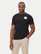 Koszulki męskie - Calvin Klein Jeans T-Shirt Gradient Monogram LV04RC859G Czarny Regular Fit - miniaturka - grafika 1