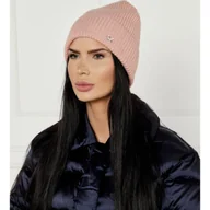 Czapki damskie - Calvin Klein Wełniana czapka + opaska z dodatkiem kaszmiru - miniaturka - grafika 1